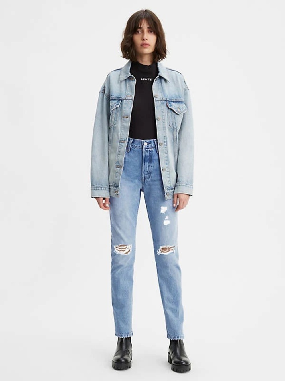 Levi’s Premium 501 Original Jeans. High Rise Straight Size 27 Athens Crown EUC